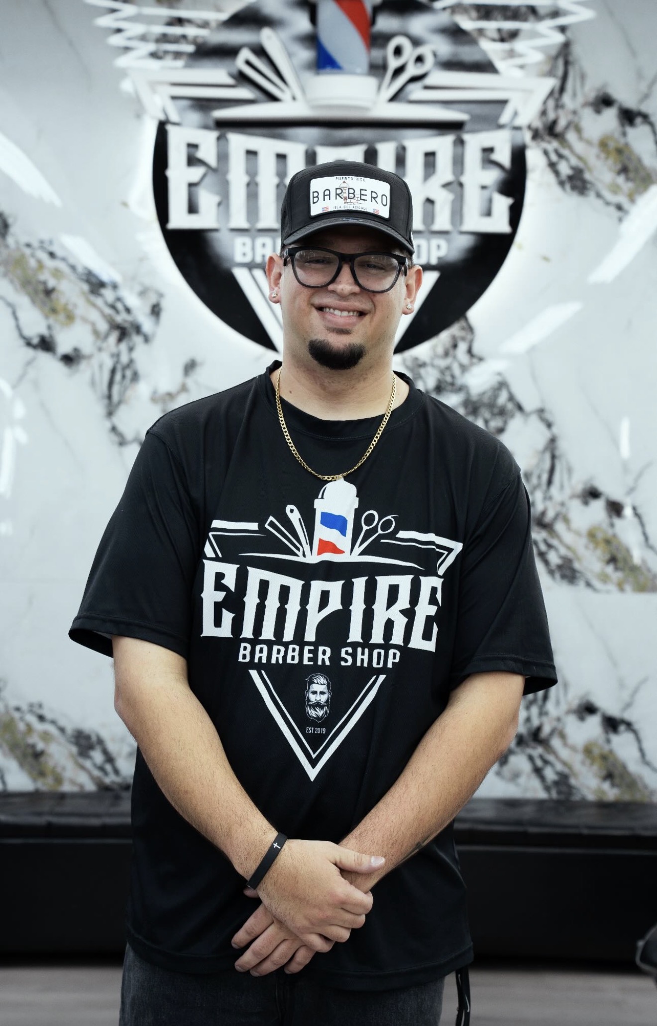 Steven at Empire Barbers